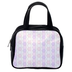 Allover Graphic Soft Pink Classic Handbag (one Side) by ImpressiveMoments