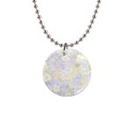 Spring Flowers Soft Button Necklace Front