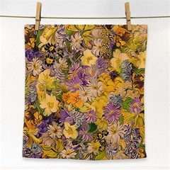 Spring Flowers Effect Face Towel by ImpressiveMoments