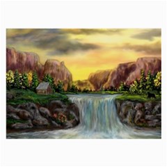 Brentons Waterfall - Ave Hurley - Artrave - Glasses Cloth (large) by ArtRave2