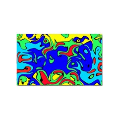 Abstract Sticker (rectangle) by Siebenhuehner