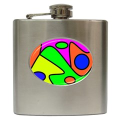 Abstract Hip Flask by Siebenhuehner