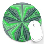 Abstract 8  Mouse Pad (Round) Front