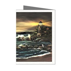  bridget s Lighthouse   By Ave Hurley Of Artrevu   Mini Greeting Cards (pkg Of 8) by ArtRave2