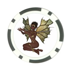 Faerie Nymph Fairy With Outreaching Hands Poker Chip (10 Pack) by goldenjackal