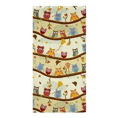 Autumn Owls Shower Curtain 36  X 72  (stall) by Ancello