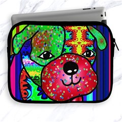 Pug Apple Ipad Zippered Sleeve by Siebenhuehner