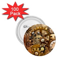 Steampunk 1 75  Button (100 Pack) by Ancello