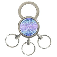 Glitter2 3-ring Key Chain by MedusArt