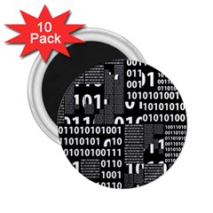 Beauty Of Binary 2 25  Button Magnet (10 Pack) by StuffOrSomething