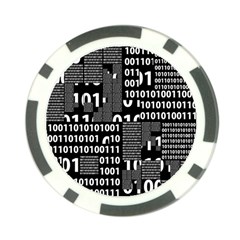 Beauty Of Binary Poker Chip by StuffOrSomething