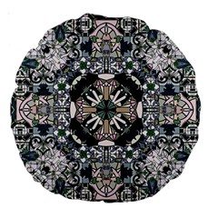 Stained Glass 18  Premium Round Cushion  by Contest1848470