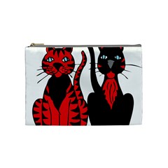 Cool Cats Cosmetic Bag (medium) by StuffOrSomething