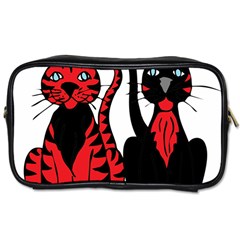 Cool Cats Travel Toiletry Bag (two Sides) by StuffOrSomething