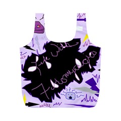 Life With Fibromyalgia Reusable Bag (m) by FunWithFibro