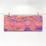 Glorious Skies, Abstract Pink And Yellow Dream Hand Towel Front