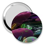 Creation Of The Rainbow Galaxy, Abstract 3  Handbag Mirror Front