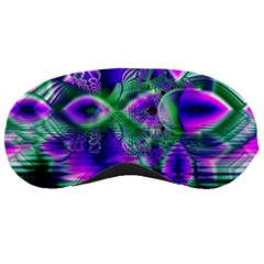 Evening Crystal Primrose, Abstract Night Flowers Sleeping Mask by DianeClancy