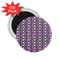 Retro 2 25  Button Magnet (100 Pack) by Siebenhuehner