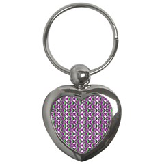 Retro Key Chain (heart) by Siebenhuehner