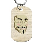 We The Anonymous People Dog Tag (Two-sided)  Front