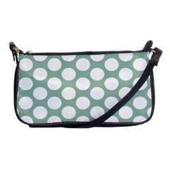 Jade Green Polkadot Evening Bag by Zandiepants