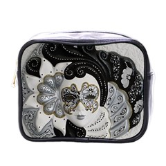 Venetian Mask Mini Travel Toiletry Bag (one Side) by StuffOrSomething