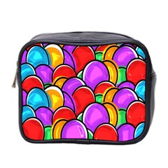 Colored Easter Eggs Mini Travel Toiletry Bag (two Sides) by StuffOrSomething