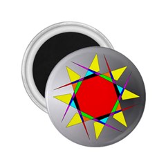 Star 2 25  Button Magnet by Siebenhuehner