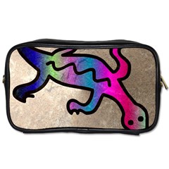 Lizard Travel Toiletry Bag (two Sides) by Siebenhuehner