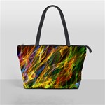 Abstract Smoke Large Shoulder Bag Front