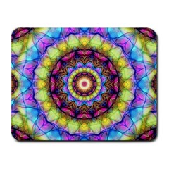 Rainbow Glass Small Mouse Pad (rectangle) by Zandiepants