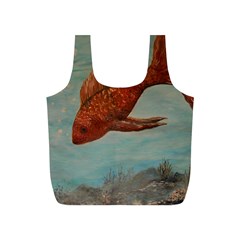 Gold Fish Reusable Bag (s) by rokinronda