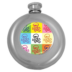 Skull Hip Flask (round) by Siebenhuehner