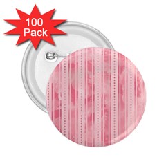 Pink Grunge 2 25  Button (100 Pack) by StuffOrSomething