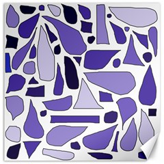 Silly Purples Canvas 20  X 20  (unframed) by FunWithFibro