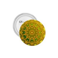 Yellow Green Abstract Wheel Of Fire 1 75  Button by DianeClancy