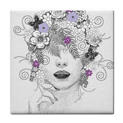 Flower Child Of Hope Face Towel by FunWithFibro