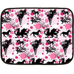 Fantasy In Pink Mini Fleece Blanket (single Sided) by StuffOrSomething