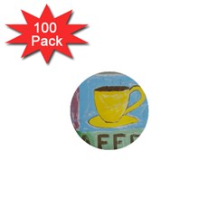 Kaffe Painting 1  Mini Button (100 Pack) by StuffOrSomething