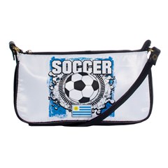 Soccer Uruguay Shoulder Clutch Bag by MegaSportsFan