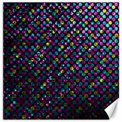 Polka Dot Sparkley Jewels 2 Canvas 20  X 20  (unframed) by MedusArt