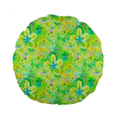 Summer Fun 15  Premium Round Cushion  by rokinronda