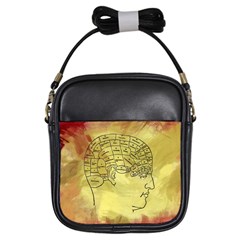 Brain Map Girl s Sling Bag by StuffOrSomething