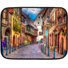 Alsace France Mini Fleece Blanket (two Sided) by StuffOrSomething