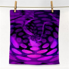 Abstract In Purple Face Towel by FunWithFibro