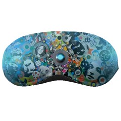 Led Zeppelin Iii Art Sleeping Mask by SaraThePixelPixie