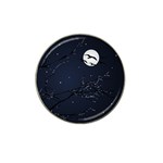 Night Birds and Full Moon Golf Ball Marker 10 Pack (for Hat Clip) Front