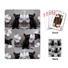 French Bulldog Playing Cards Single Design by StuffOrSomething