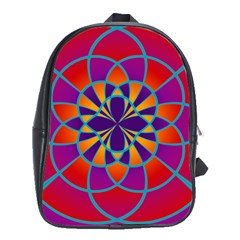 Mandala School Bag (xl) by SaraThePixelPixie